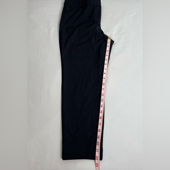 Liz Claiborne Carrer Pants Black Emma Ankle Length Mid Rise Size 8ps - Picture 6 of 9